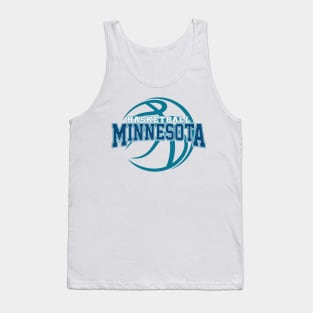 Retro Minnesota Basketball Tank Top